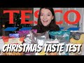 TESCO CHRISTMAS TASTE TEST // New In Vegan Christmas Food Review