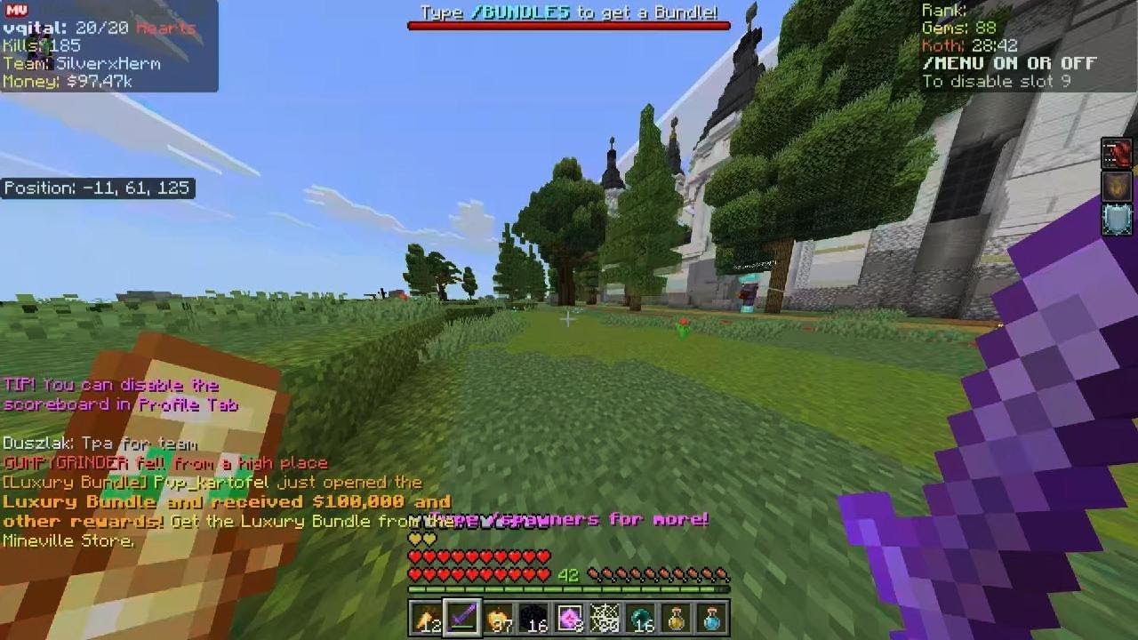 Mineville Lifesteal killing a stacked player