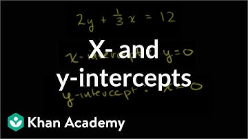 x- and y-intercepts 2 | Linear equations and functions | 8th grade | Khan Academy