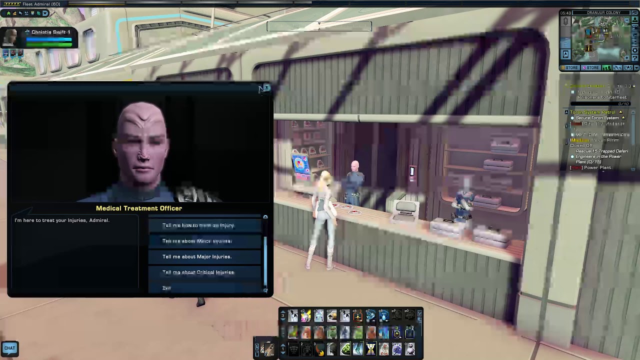 Dranuur Colony as seen by Christie