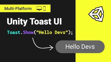 Unity Toast UI - Cross Platform Toast