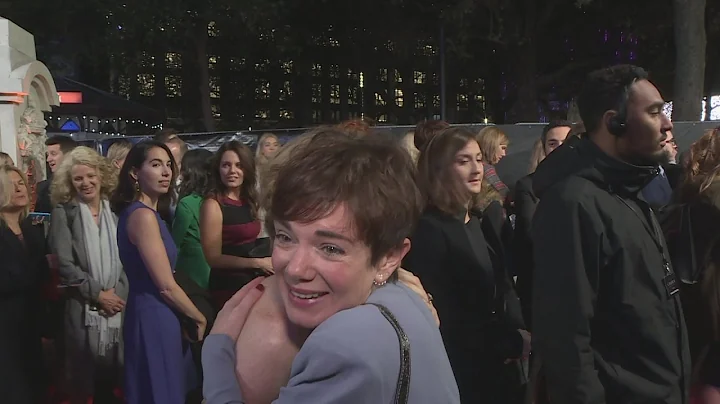 Victoria Hamilton cuddles Claire Foy and talks Doc...