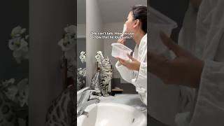 He doesn’t say “I love you” with words, but he shows it in his own special way 🥹❤️