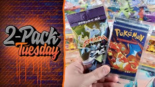 Opening HEAVY Japanese Neo Destiny and Spanish Base Set Packs | 2Pack Tuesday