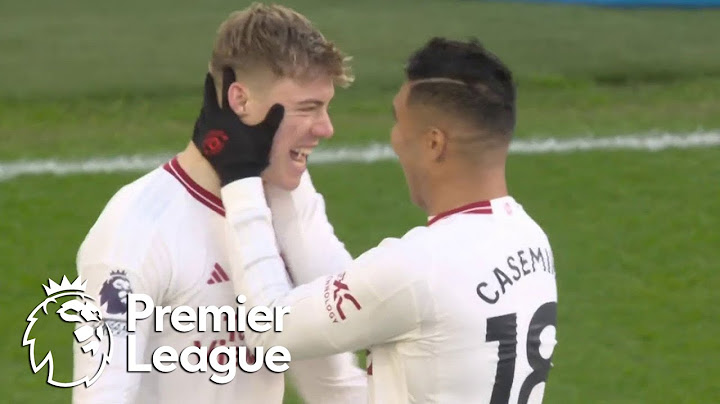 Rasmus Hojlund puts Manchester United 1-0 in front of Luton Town | Premier League | NBC Sports