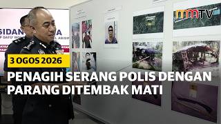Download lagu Penagih serang polis dengan parang ditembak mati