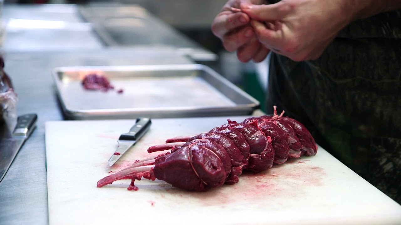 Making a Christmas rack of deer at Antler