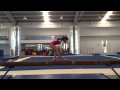 Age group programme  womens artistic balance beam  high performance compulsory 1