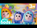 Too Shy For Showtime | 🌈 Minibods 🌈 | Preschool Learning | Moonbug Tiny TV