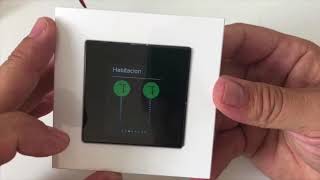 Funcionamiento de Multitouch KNX de Schneider