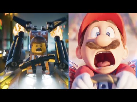 Is the Mario Movie just the Lego Movie?