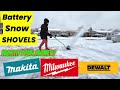 You Need This Battery Snow Shovel!