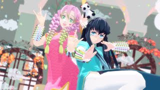 Download Lagu 【#鬼滅のMMD】いーあるふぁんくらぶ【甘露寺蜜璃･時透無一郎】 MP3
