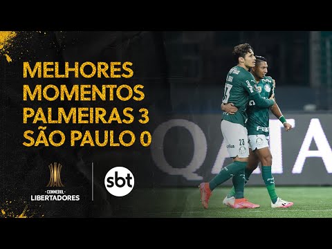 Melhores momentos de Palmeiras 3 x 0 São Paulo | Libertadores 2021