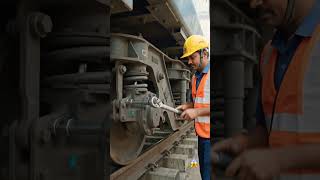 🚆 Train Ke Niche Chhupa Hai Ye Secret Mechanism! 😱 | Indian Railway Facts #shorts