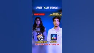 Free 💸 ai tools for video editors 🎬 #videoediting #editingtutorial #aitools #capcut @Techmr07