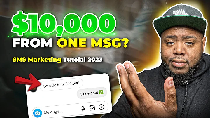 $10,000 From ONE TEXT | SMS Marketing Tutorial