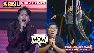 Arbil DA7 - Kiblat Cinta &amp; Penampilan Memukau Arbil &amp; Melly (Mini Konser DA7) | DeADSReaction
