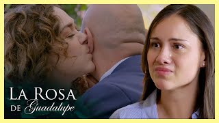 Julissa atrapa a su mamá besándose con su amante | La Rosa de Guadalupe 1/4 | Errores ajenos