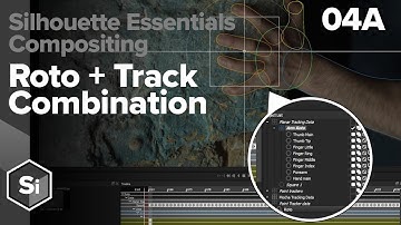 Silhouette Essentials Comp - 04A Combining Roto and Track Data [Boris FX compositing]