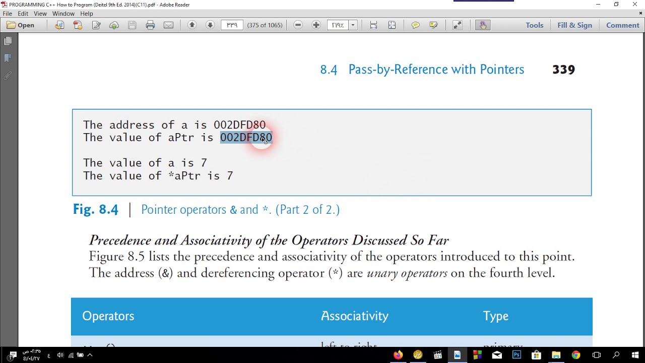 مالفرق بين variable and pointer ومالفرق بين pass by value and pass by ...