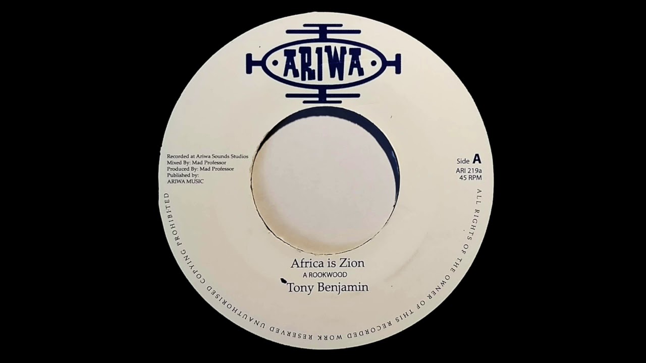 TONY BENJAMIN - Africa Is Zion (1984) Ariwa