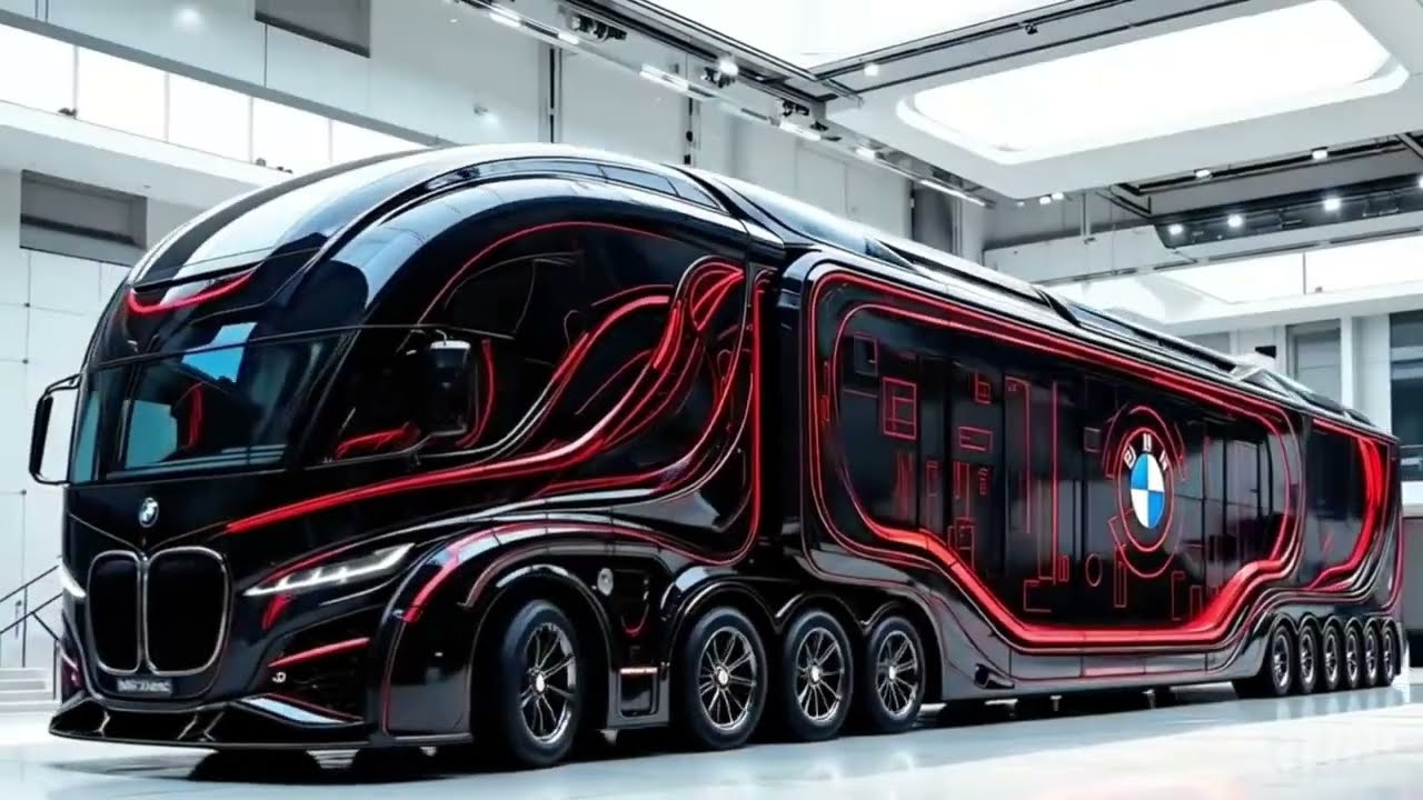 WOW! BMW Bus😲 Most Luxurious Bus World In 2080 