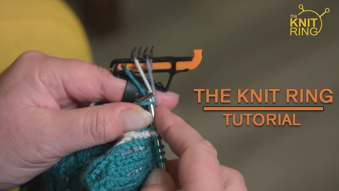 Easy Tutorial: How to use the LoRan Norwegian Knitting Thimble for crochet  or knitting 