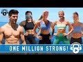 30 Minute WORKOUT PARTY - ONE MILLION SUBSCRIBERS!!!  - No equipment (w/ warm up)
