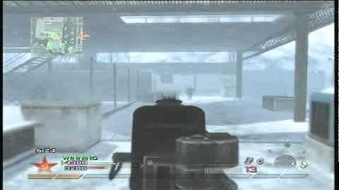 MW2 Multiplayer Sub Base Gameplay