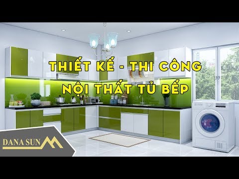 Thiết kế thi công tủ bếp Đà Nẵng - Dana Sun