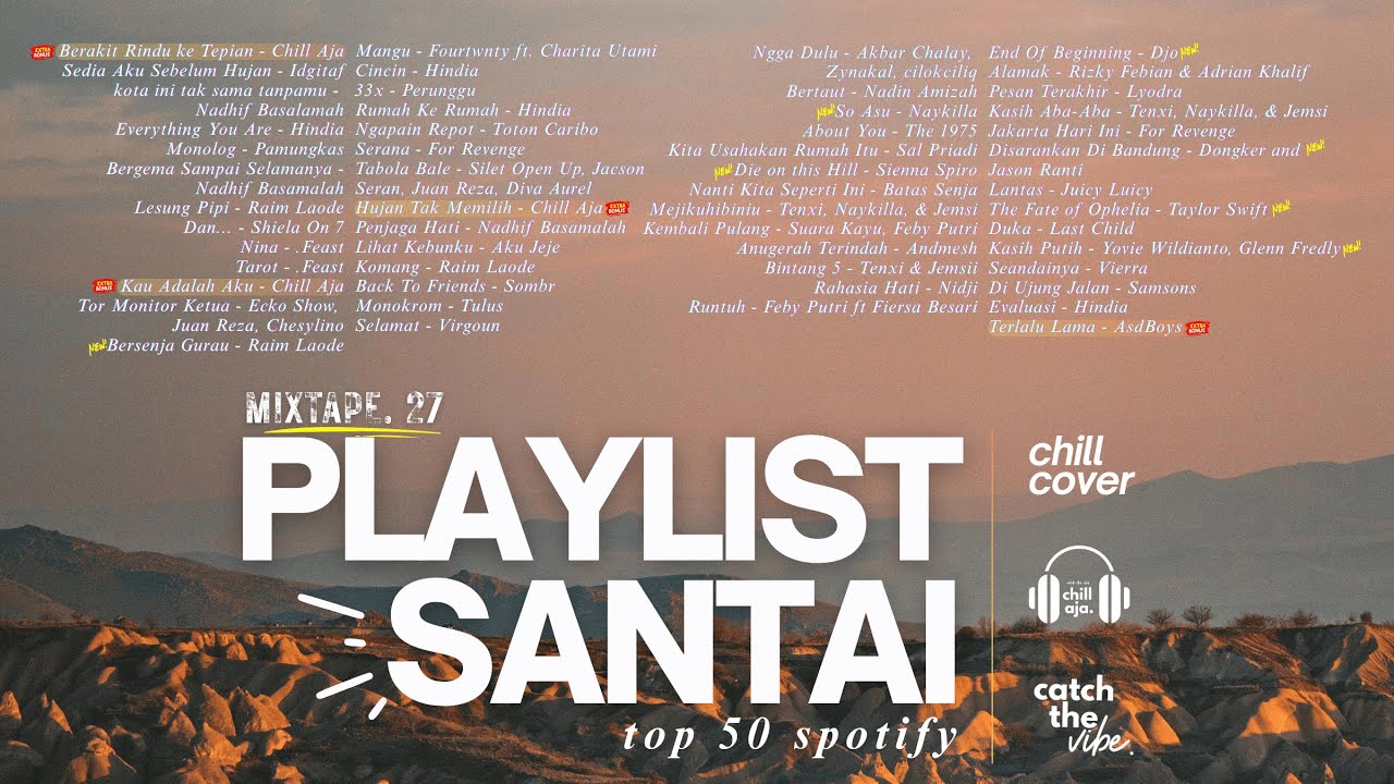 #27 Top 50 Lagu Indonesia Favorit Banyak Orang 🌿🎧 Chill Aja Cover