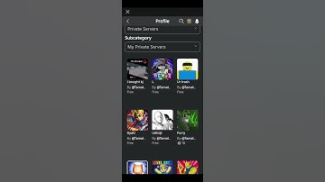 How to see all your private servers on games #roblox #fyp #howto #guide #privateserver