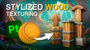3 Ways to Create Stylized Wood Textures in Substance Painter
