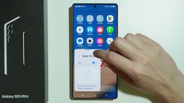 Samsung Galaxy S25 Ultra: How to Swipe for Pop Up View (Floating Windows)