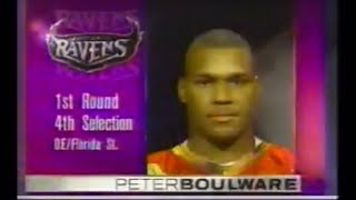 Baltimore Ravens Draft Peter Boulware 1997