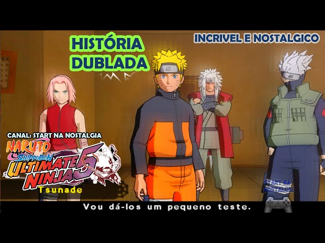 Naruto Ultimate Ninja 5 - EM TRADUZIDO PORTUGUES 🇧🇷🇧🇷 PT-BR 