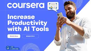 Best Coursera Courses for Productivity with AI Tools in 2026 | ChatGPT, Gemini & Copilot