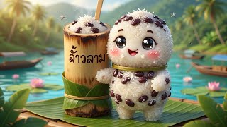 Cute AI Food Babies Eating Laotian Delicacies 🇱🇦🥥🍌 🍲 | Larb & Beerlao ASMR