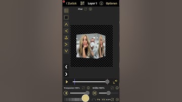 Cube transition in Video Star ✨