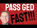 Pass the GED Test FAST in 2021!