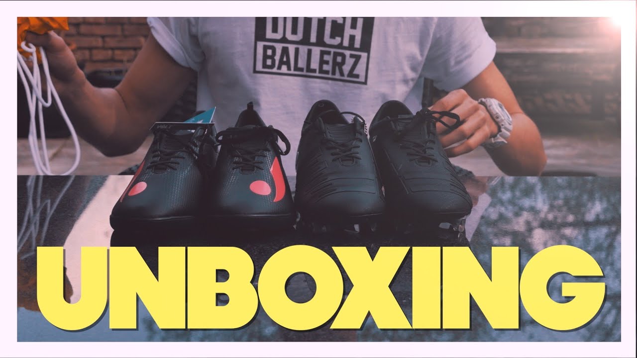 Concave Football Boots Unboxing in 4K - BLVCKOUTS THO