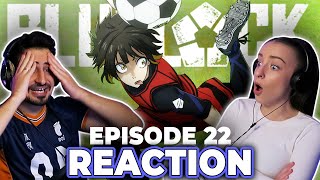 BACHIRA MADE US GO CRAZY! SOCCER PLAYER REACTS TO BLUE LOCK! | Episode 22 REACTION!