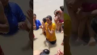 Ganga Nahan Bathing In Ganga River New