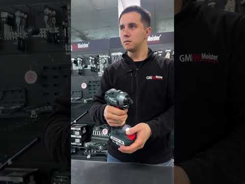 Гайковерт аккумуляторный ударный бесщеточный GUT MECHANIC 1/4" 20V MAX 220NM 1900/2800/3300 ОБ/ХВ 3000/3900/4500 УД/ХВ 120/180/230, видео 1