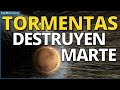 TORMENTAS solares y tormentas de polvo DESTRUYEN EL PLANETA MARTE descubrimiento de LA SONDA MAVEN