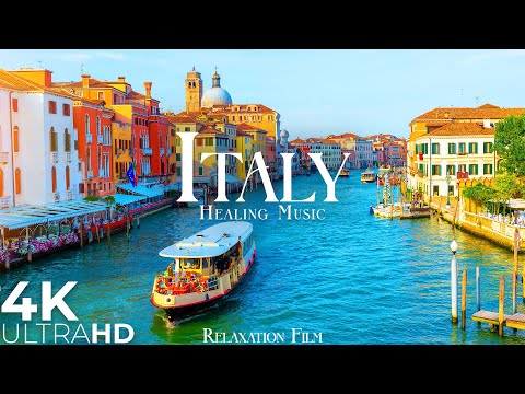 Relaxation Film in Italy Romantic Destination with Peaceful Relaxing Music