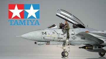 Tamiya F-14D 1/48 - Scale Model Aircraft - Full Build Video