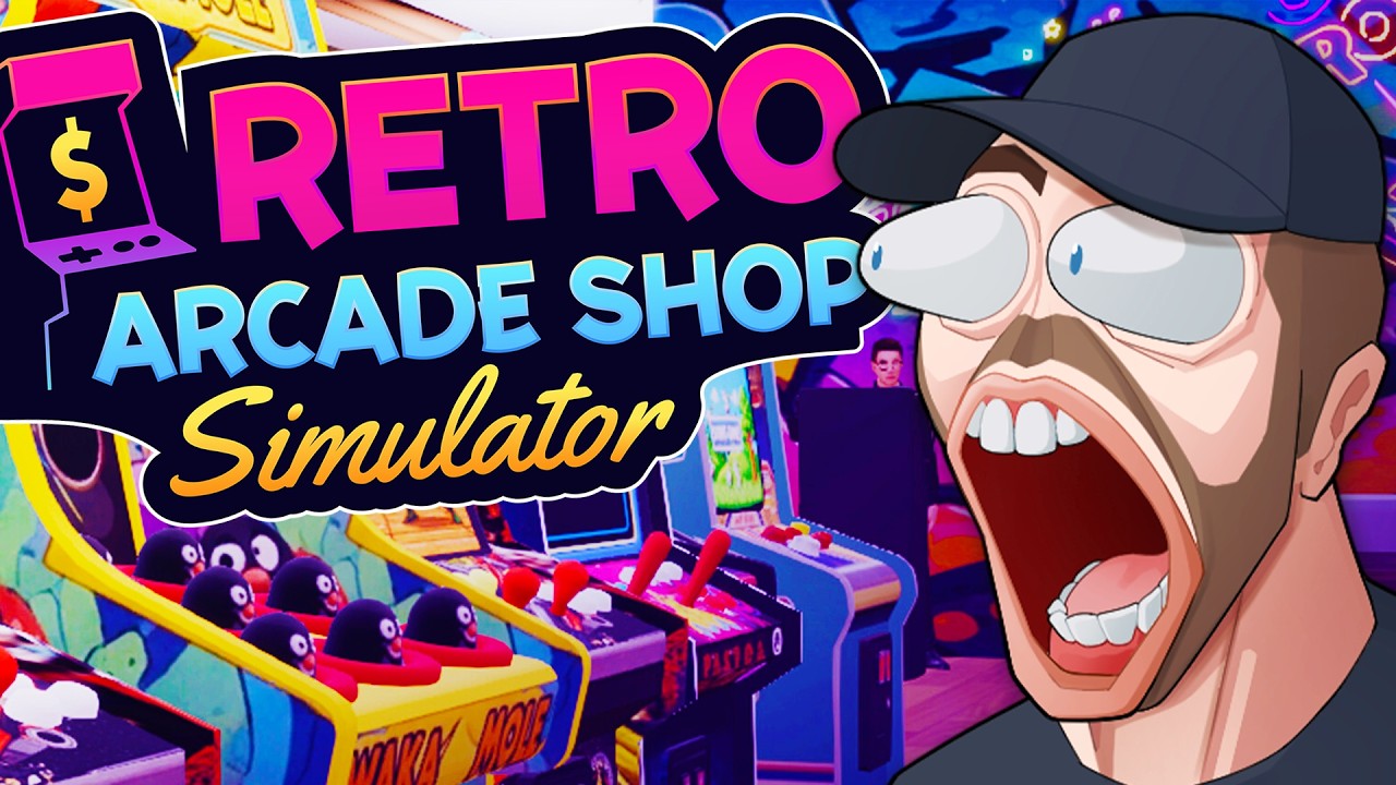 My Dream Arcade! - NEW "Retro Arcade Shop Simulator" Game