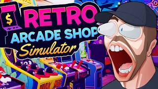 My Dream Arcade! - NEW "Retro Arcade Shop Simulator" Game